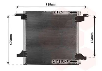 Handler.Part Condenser, air conditioning VAN WEZEL 30005377 1