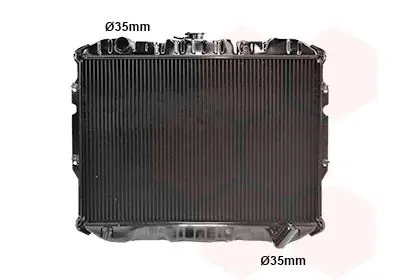 Handler.Part Radiator, engine cooling VAN WEZEL 32002049 1