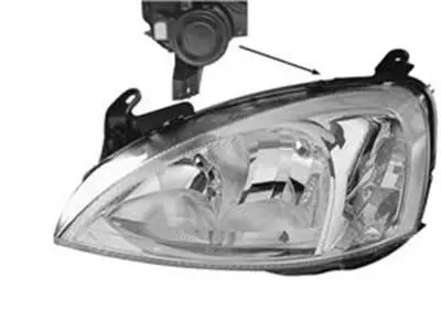 Handler.Part Headlight VAN WEZEL 3779961 1