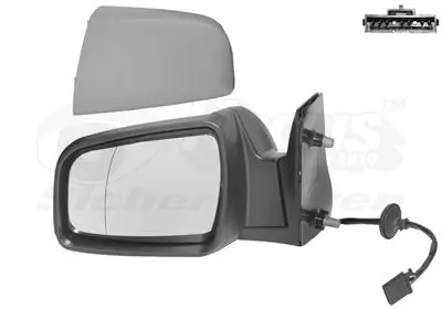 Handler.Part Outside mirror VAN WEZEL 3796817 1