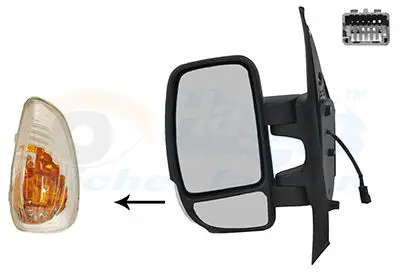 Handler.Part Outside mirror VAN WEZEL 3799807 1