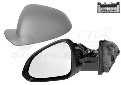 Handler.Part Outside mirror VAN WEZEL 3850807 1