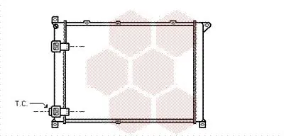 Handler.Part Radiator, engine cooling VAN WEZEL 43002141 1