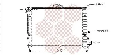 Handler.Part Radiator, engine cooling VAN WEZEL 47002006 1