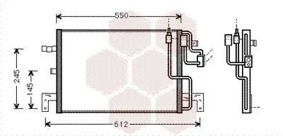 Handler.Part Condenser, air conditioning VAN WEZEL 47005032 1