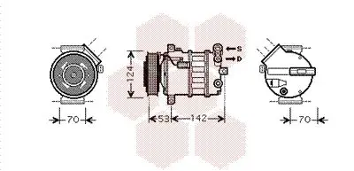 Handler.Part Compressor, air conditioning VAN WEZEL 4700K063 1