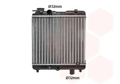 Handler.Part Radiator, engine cooling VAN WEZEL 49002011 1