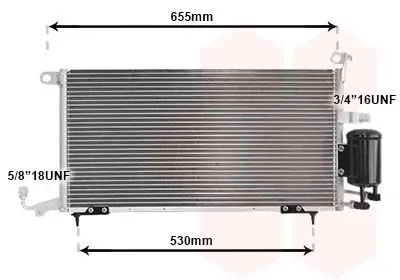 Handler.Part Condenser, air conditioning VAN WEZEL 49005026 1