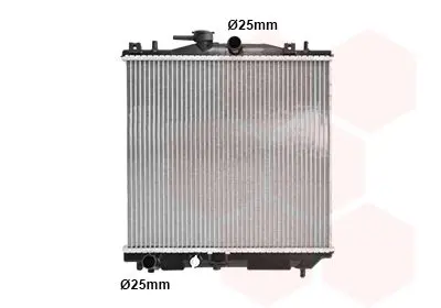 Handler.Part Radiator, engine cooling VAN WEZEL 51002021 1