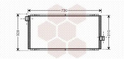 Handler.Part Condenser, air conditioning VAN WEZEL 51005062 1