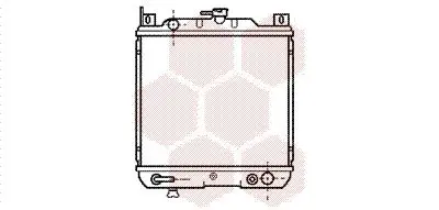 Handler.Part Radiator, engine cooling VAN WEZEL 52002021 1