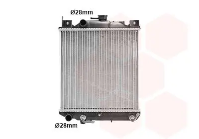 Handler.Part Radiator, engine cooling VAN WEZEL 52002023 1