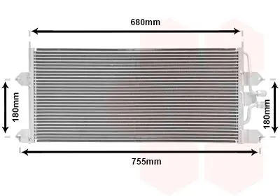 Handler.Part Condenser, air conditioning VAN WEZEL 58005145 1