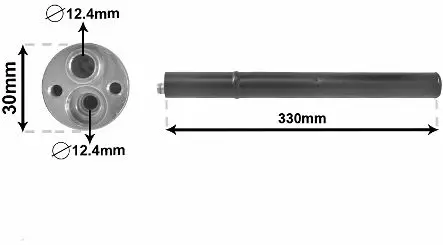 Handler.Part Dryer, air conditioning VAN WEZEL 5800D210 1