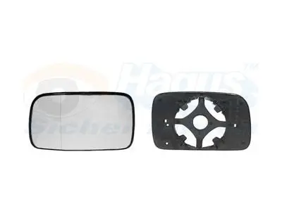 Handler.Part Mirror glass, outside mirror VAN WEZEL 5824831 1