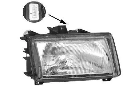 Handler.Part Headlight VAN WEZEL 5826962V 1