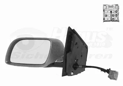 Handler.Part Outside mirror VAN WEZEL 5827807 1