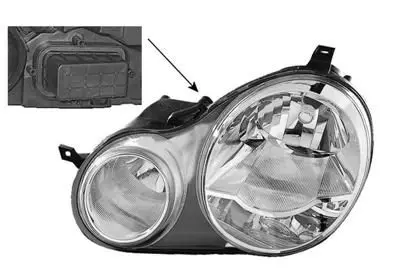 Handler.Part Headlight VAN WEZEL 5827961M 1