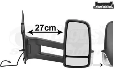 Handler.Part Outside mirror VAN WEZEL 5862826 1