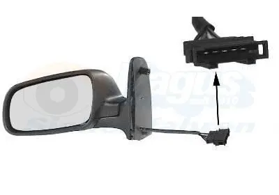 Handler.Part Outside mirror VAN WEZEL 5878807 1