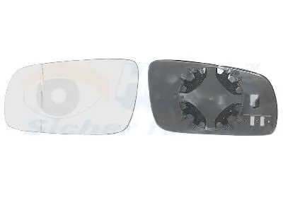 Handler.Part Mirror glass, outside mirror VAN WEZEL 5888833 1