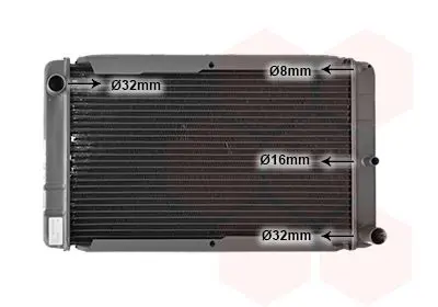 Handler.Part Radiator, engine cooling VAN WEZEL 59002008 1