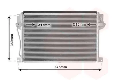 Handler.Part Condenser, air conditioning VAN WEZEL 59005077 1