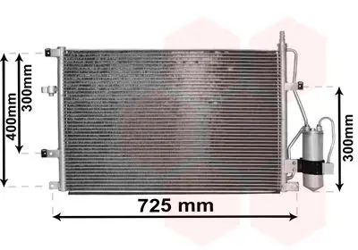 Handler.Part Condenser, air conditioning VAN WEZEL 59015107 1