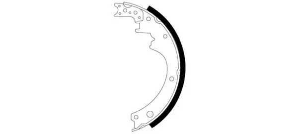 Handler.Part Brake shoe set TEXTAR 91034400 1