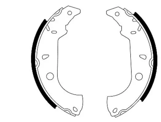 Handler.Part Brake shoe set TEXTAR 83037003 1