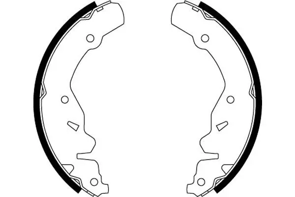 Handler.Part Brake shoe set TEXTAR 91064200 1