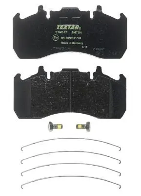 Handler.Part Brake pad set, disc brake TEXTAR 2927201 1