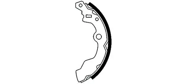 Handler.Part Brake shoe set TEXTAR 91040700 1