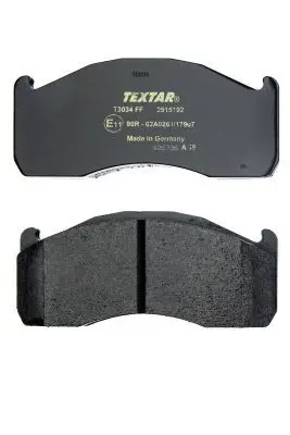 Handler.Part Brake pad set, disc brake TEXTAR 2915102 1