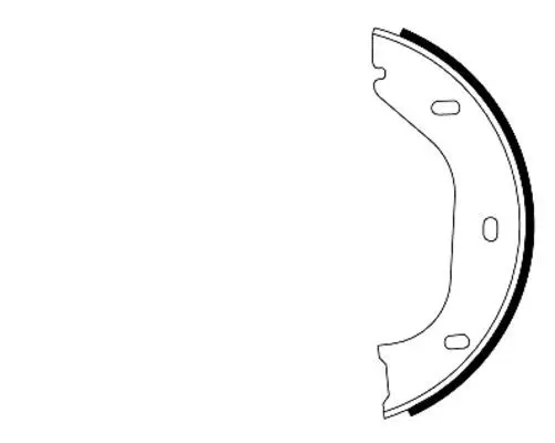 Handler.Part Brake shoe set, parking brake TEXTAR 91020200 1