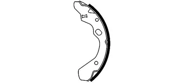 Handler.Part Brake shoe set TEXTAR 91045400 1