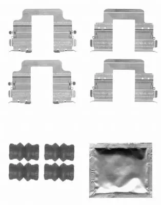 Handler.Part Accessory kit, disc brake pads TEXTAR 82505500 1