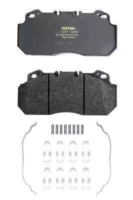 Handler.Part Brake pad set, disc brake TEXTAR 2909006 1