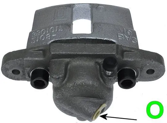 Handler.Part Brake caliper TEXTAR 38105100 1