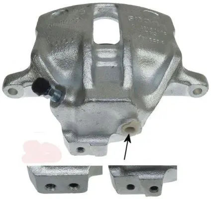 Handler.Part Brake caliper TEXTAR 38071600 1