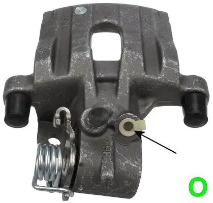 Handler.Part Brake caliper TEXTAR 38041600 1