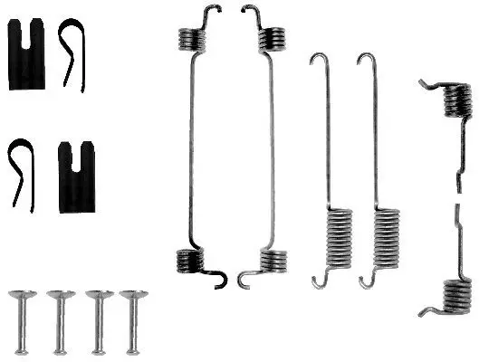 Handler.Part Accessory kit, brake shoes TEXTAR 97014000 1