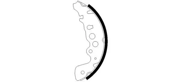 Handler.Part Brake shoe set TEXTAR 91057600 1