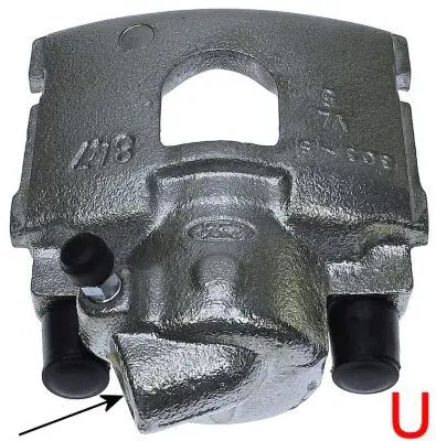 Handler.Part Brake caliper TEXTAR 38058000 1