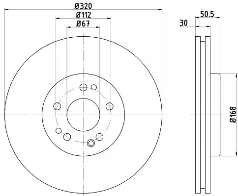 Handler.Part Brake disc TEXTAR 92064100 1