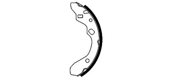 Handler.Part Brake shoe set TEXTAR 91047400 1