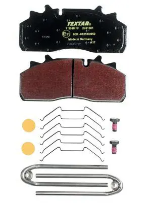 Handler.Part Brake pad set, disc brake TEXTAR 2931301 1