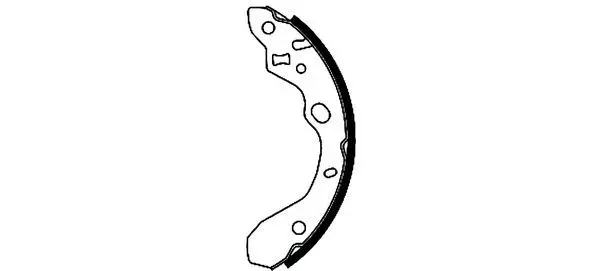 Handler.Part Brake shoe set TEXTAR 91053200 1