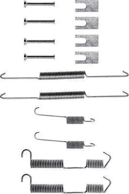 Handler.Part Accessory kit, brake shoes TEXTAR 97004100 1