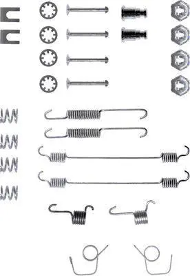 Handler.Part Accessory kit, brake shoes TEXTAR 97002700 1